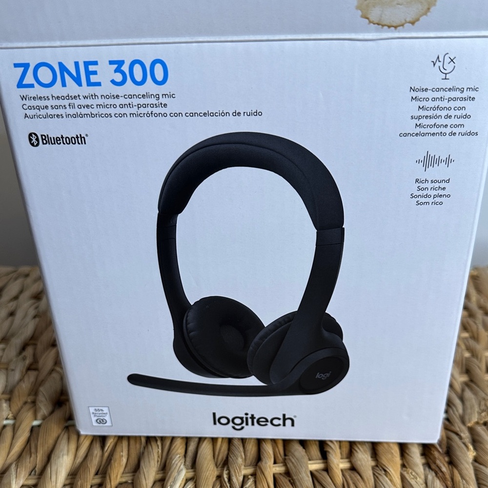 Logitech Zone 300 Black Wireless‎ Headset